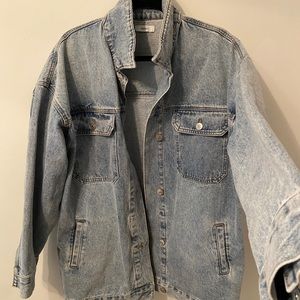 Vintage Feel Forever 21 Denim Jacket Womens L